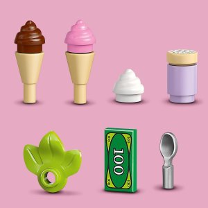 Friends Furgonetka z lodami w mieście Heartlake (42644) 5