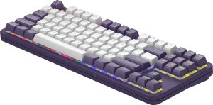 Klawiatura Dark Project ALU87A Violet G3Ms Sapphire (DPKB_VIOLET_ 87_ANSI) 2