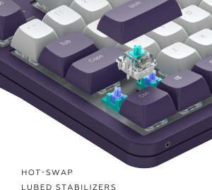 Klawiatura Dark Project ALU87A Violet G3Ms Sapphire (DPKB_VIOLET_ 87_ANSI) 5