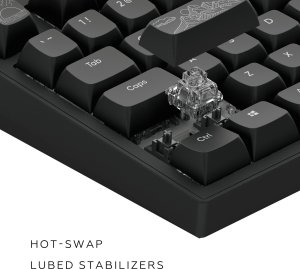 Klawiatura Dark Project ALU81A Terra Nostra G3Ms Moonstone (DPKB_NOSTRA_81_ANSI_BLACK) 5