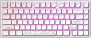 Klawiatura Dark Project ALU81A Terra Nostra G3Ms Moonstone (DPKB_NOSTRA_81_ANSI_WHITE) 1
