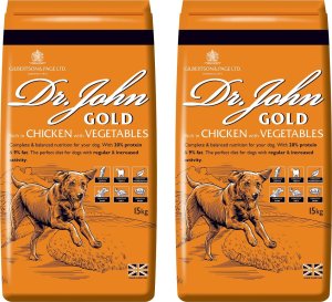 Dr John Gold Rich in Chicken with Vegetables DUO-PACK 30 kg (2 x 15 kg) 1