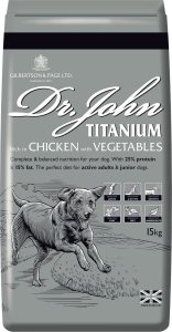 Dr John Titanium Rich in Chicken with Vegetables 15 kg 1