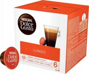 Coffee capsules NESCAFE(r) Dolce Gusto(r) Lungo, 16 pcs. 1