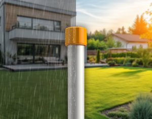 NO PEST Odstraszacz na Krety Nornice Węże Turkucie Szczury Odstraszacz Kretów Nornic Gryzoni do 1500 m 7