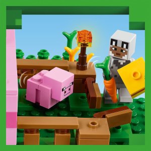 Minecraft Dom prosiaczka (21268) 6