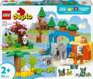 Duplo Rodziny dzikich zwierząt 3 w 1 (10446) 1