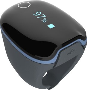 Wellue Czujnik na oddech O2 Ring na sen noc Alarm Wibracja App 9