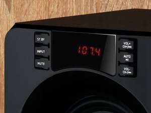 SVEN MS-312 black Bluetooth FM USB Display RC unit power output 20W+2x10W (RMS) 10