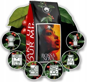 Kawa ziarnista Blue Orca Coffee Kawa ziarnista 1kg x2 BossaNova + Toucano 100% Arabica 2