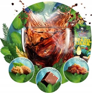 Kawa ziarnista Blue Orca Coffee Kawa ziarnista 1kg x2 BossaNova + Toucano 100% Arabica 7