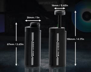 Czarna Podpórka Uchwyt Wspornik pod karte graficzną GPU EZDIY-FAB 3