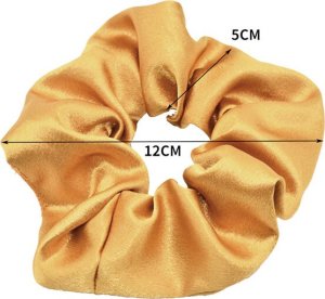 Yeye Satynowa gumka do włosów Ecru 16