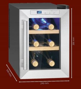 ProfiCook Chłodziarka do wina (PC-WK 1231) 12