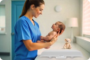 Elektroniczna waga dla niemowląt NK-951 Nukido 8