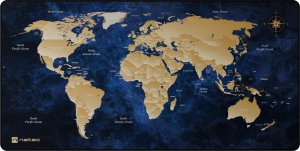 Podkładka Natec World Deep Blue 800X400MM (NPO-2243) 2