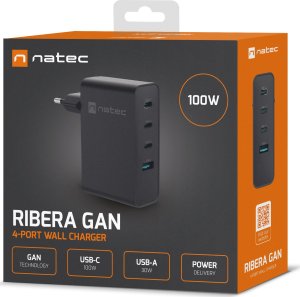 Ładowarka Natec NUC-2234 1x USB-A 3x USB-C 5 A (NUC-2234) 7