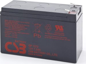 Akumuliatorius (AGM) CSB 7.2Ah 12V F2 VRLA (GP1272) (pakuoteje 10 ) 1