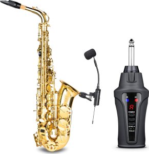 ACEMIC ST-5 MIKROFON BEZPRZEWODOWY UHF DO SAKSOFONU INSTURMENTÓW DĘTYCH 3