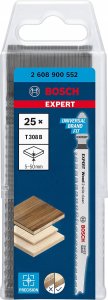 Wyrzynarka Bosch bosch powertools Expert jigsaw blade T 308 B 'Wood 2-side clean' (25 pieces) 2