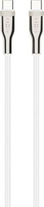 Kabel USB Fixed USB-C - USB-C 2 m Biały (FIXDB-CC2-WH) 2