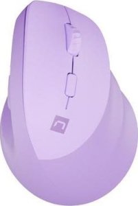 natec Mysz bezprzewodowa wertykalna Crake 2 Pure Lavender 1