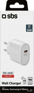 SBS Ładowarka Sieciowa 20W Biały (TETR1CPD20) 3