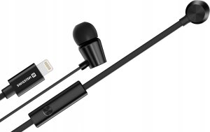 SWISSTEN Dokanałowe Słuchawki z mikrofonem do iPhone YS500 15