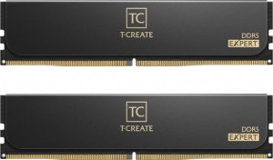 Team Group DDR5 - 96GB - 6800 - CL - 36 (2x 48 GB) dual kit, RAM (Kolor: CZARNY, CTCED596G6800HC36DDC01, T-CREATE EXPERT, AMD EXPO) 1