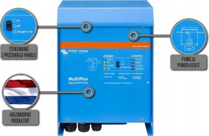 Victron Energy Przetwornica Samochodowa Multiplus 48 5000 70 100 W N A Kabel Z Otwartymi Końcówkami 13