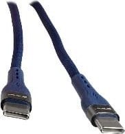 Kabel USB Tracer USB-C - USB-C 1 m Czarny (TRAKBK47494) 3