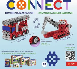 Trefl Klocki Connect Straż pożar/Koparka (61972) 6