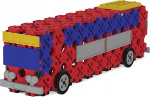 TREFL klocki Connect Autobus/Auto-naczepa M 61973 4