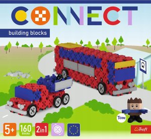 TREFL klocki Connect Autobus/Auto-naczepa M 61973 6