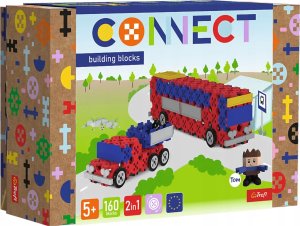 TREFL klocki Connect Autobus/Auto-naczepa M 61973 8