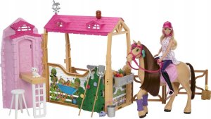 Lalka Barbie Mattel Barbie stable for horses zestaw+lalka JDN43 /1 5