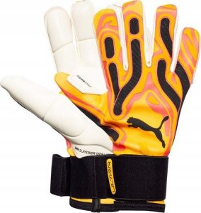 Rękawice bramkarskie Puma Ultra Ultimate Hybrid Sun pomarańczowe 41858 09 8,5 4