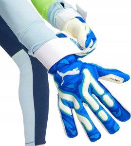 Rękawice bramkarskie Puma Ultra Ultimate Hybrid Sun pomarańczowe 41858 09 9,5 4