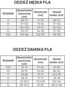 Bluza męska Fila Bengel czarna FAM0498 80010 XL 7