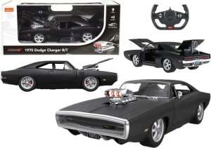 Auto RC 1:16 Zdalnie Sterowany Dodge Charger R/T Otwierane Elementy Czarny Rastar 1