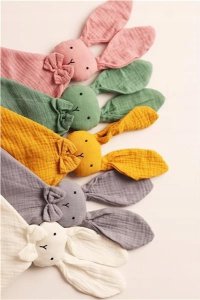 Axiom PRZYTULANKA MUŚLINOWA KRÓLICZEK MUSZTARDOWY 8596164137222 4