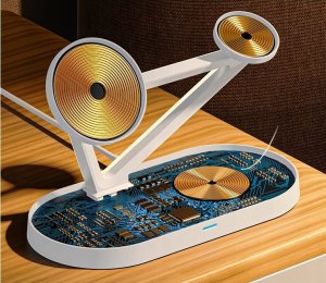 Tech-Protect wireless charger A41 3in1 QI15W, white 5