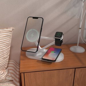 Tech-Protect wireless charger A41 3in1 QI15W, white 9