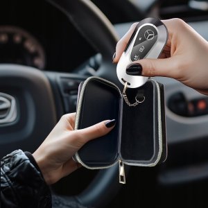 Tech-Protect key pouch Signal Blocker KLR300, pink 3