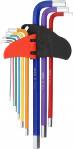 YT. Allen keys 9pcs 1.5-10mm 2
