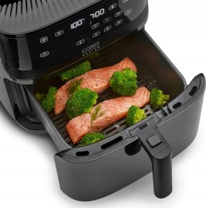 Frytkownica beztłuszczowa Caso | Air Fryer with Steam Function | Steam and AirFry 700 | Power 1700 W | Capacity 7 L | Czarny 6