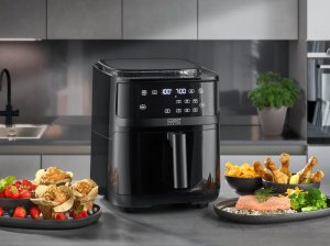 Frytkownica beztłuszczowa Caso | Air Fryer with Steam Function | Steam and AirFry 700 | Power 1700 W | Capacity 7 L | Czarny 8