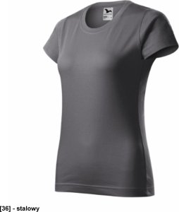 Basic 134 - ADLER - Koszulka damska, 160 g/m2 - stalowy XL 1