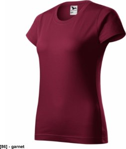 Basic 134 - ADLER - Koszulka damska, 160 g/m2 - garnet M 1