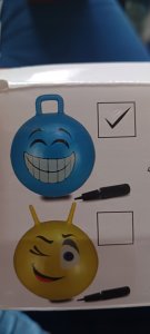 Jamara Hop Ball Smile Piłka do skakania 2